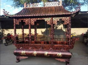 振昌工藝品廠 海南方形銅香爐 寺廟方形銅香爐