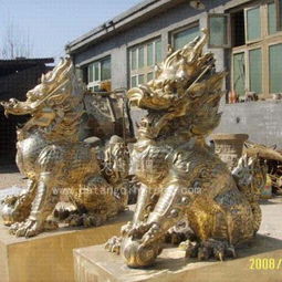 麒麟 銅麒麟 河北唐縣銅麒麟供應商 唐縣大唐青銅工藝品廠75375
