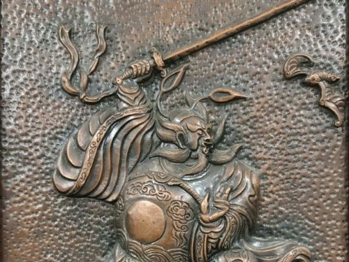 天師鐘馗送福銅雕圖 工藝品 雕塑 設(shè)計 手工 裝飾