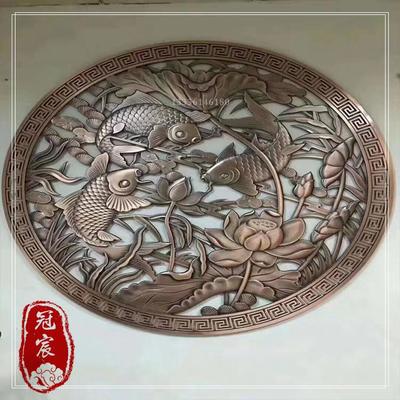 鋁藝屏風(fēng)歐式鋁雕花隔斷定做立體雕刻鋁板隔斷仿古銅裝飾屏風(fēng)廠家