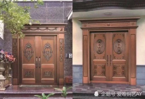業主為什么喜歡別墅銅門銅裝飾