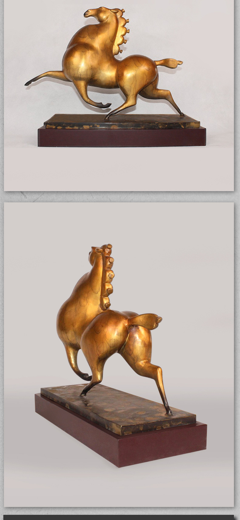 銅馬擺件一馬當(dāng)先銅工藝品 十二生肖家居裝飾品 店鋪開業(yè)紀(jì)念禮品