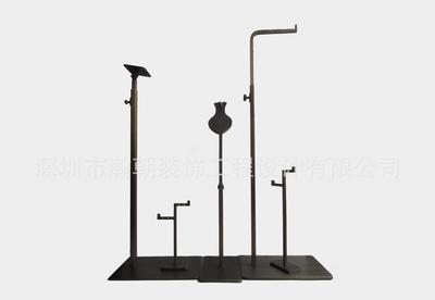 【珠寶首飾仿古銅展示道具品可伸縮可調節金屬架】價格_廠家_圖片 -